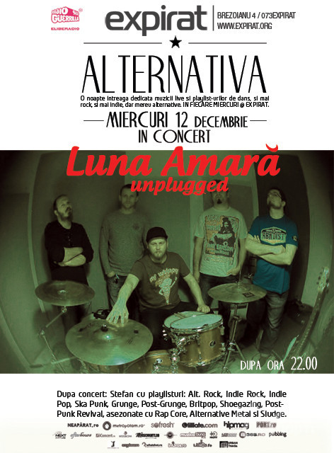 Concert Luna Amara – Unplugged in Bucuresti